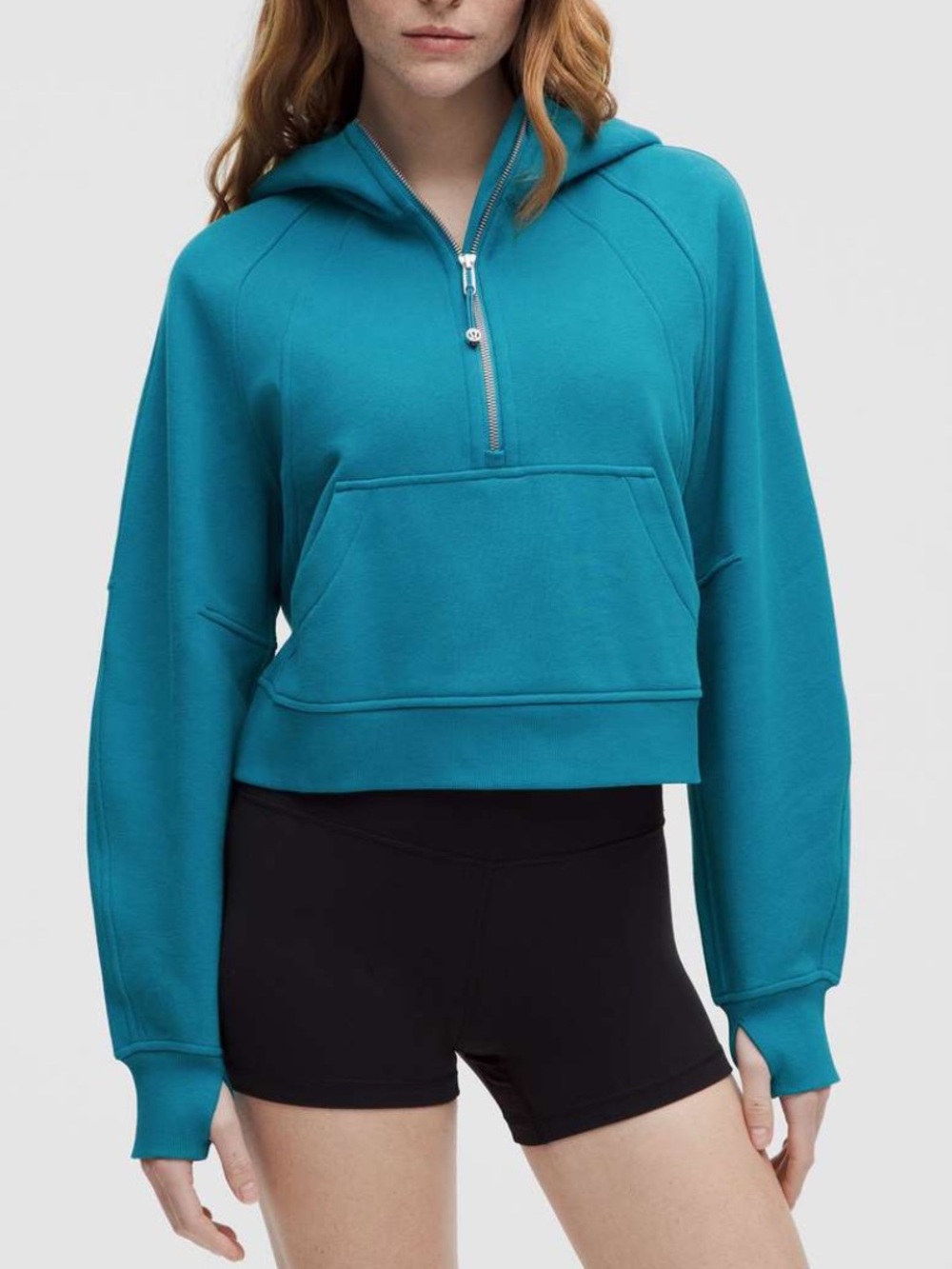 Lululemon Scuba Oversized Half-Zip Hoodie - Hawaiian Blue